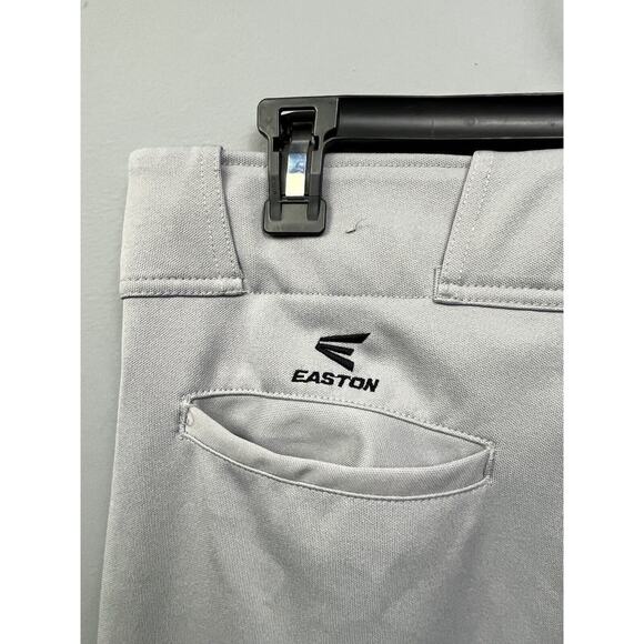 Easton Baseball Pants Mens XL Gray Straight 36x32 Pockets Belt Loops - Picture 7 of 8